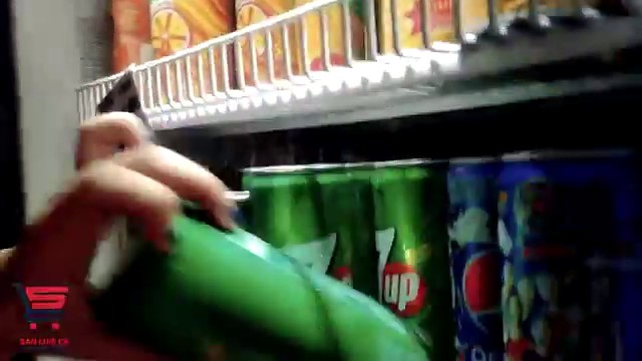 Soft drinks inside an SCK store