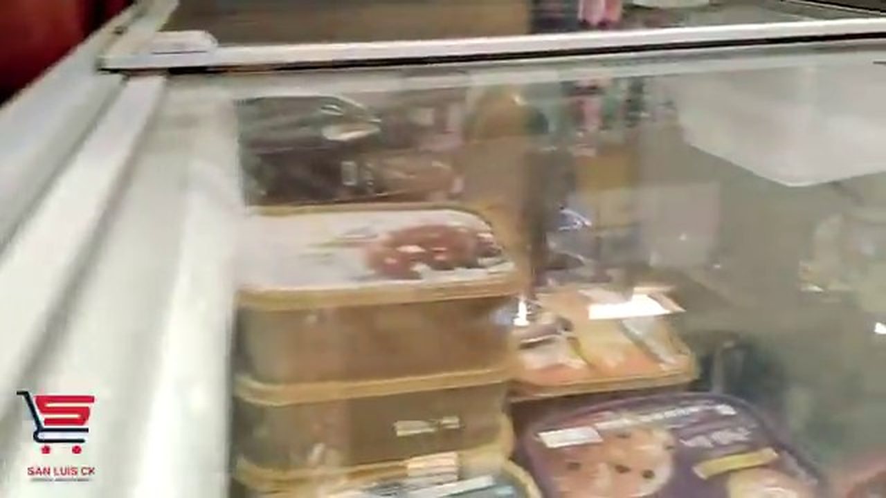 Freezer section in an SCK store